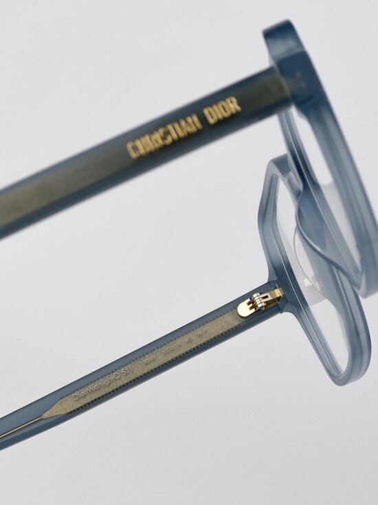 Dior DIORMIDNIGHT O S1I Eyeglasses –  Blue Oversized Square Frame Model 8000